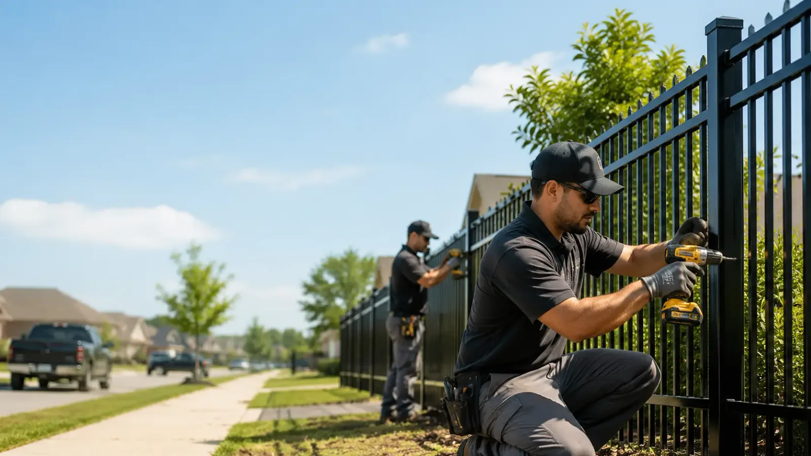 Metal Fence Installation in Commack, NY